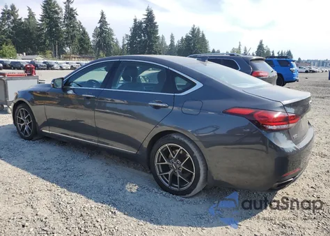 2018 Genesis G80 Base из США, поврежденный, VIN KMHGN4JE2JU233031